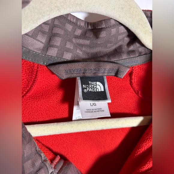 North Face fleece full zip jacket men’s large - Picture 4 of 11